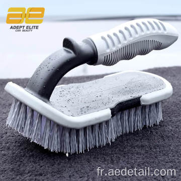 Brosse de brosse de nettoyeur de roue de voiture